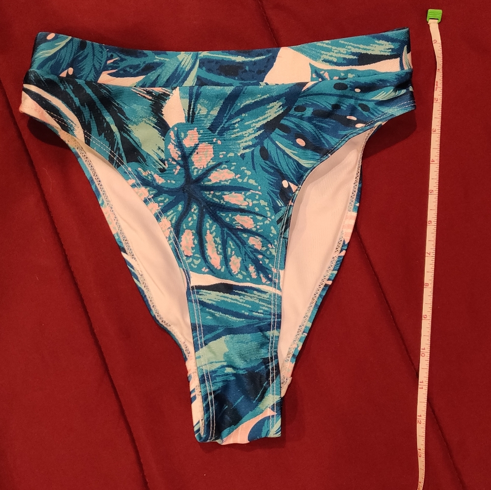 Nasty Gal ultra high waist swimsuit bottoms